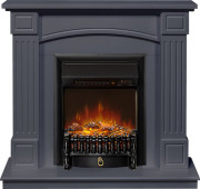Каминокомплект Boston - Серый графит (Высота 925см) с очагом Fobos FX M Black RC Каминокомплект Boston - Серый графит (Высота 925см) с очагом Fobos FX M Black RC