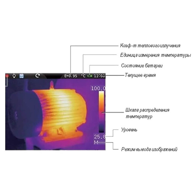Тепловизор CEM DT-9875 Тепловизор CEM DT-9875