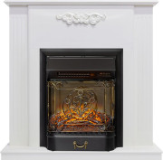 Каминокомплект Capri - Белое дерево делюкс с очагом Majestic FX M Black RC Каминокомплект Capri - Белое дерево делюкс с очагом Majestic FX M Black RC