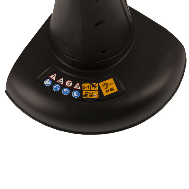 Триммер электрический TE-350, 350 Вт, 260 мм, катушка полуавтомат Denzel