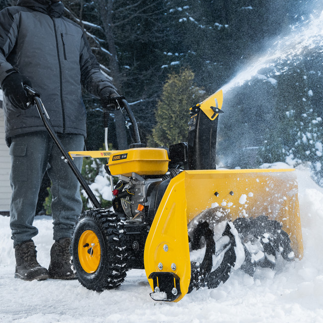 Бензиновая снегоуборочная машина SB 560, 212 cc, ручной старт Denzel