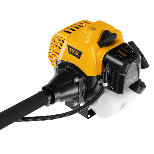 Триммер бензиновый DTS-33S, 33 см3, разъемная штанга, состоит из 2 частей Denzel Триммер бензиновый DTS-33S, 33 см3, разъемная штанга, состоит из 2 частей Denzel