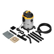 Пылесос строительный SVC15, 1200 Вт, бак 15 л, шланг 2 м Denzel Пылесос строительный SVC15, 1200 Вт, бак 15 л, шланг 2 м Denzel