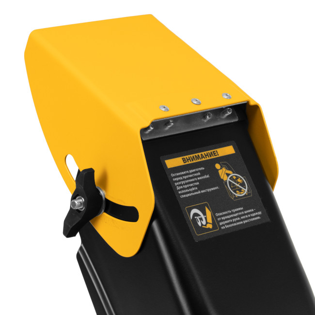 Бензиновая снегоуборочная машина SBM 610, 212 cc, ручной старт, фара Denzel