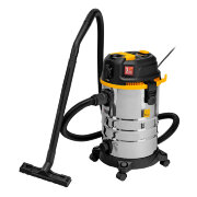Пылесос строительный RVC30, 1400 Вт, бак 30 л, шланг 3 м, розетка с автосинхр. Denzel Пылесос строительный RVC30, 1400 Вт, бак 30 л, шланг 3 м, розетка с автосинхр. Denzel