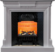 Каминокомплект Chelsea - Grey (Ширина 1080 см) с очагом Cassette 400 LNH-INT (с дровами)
