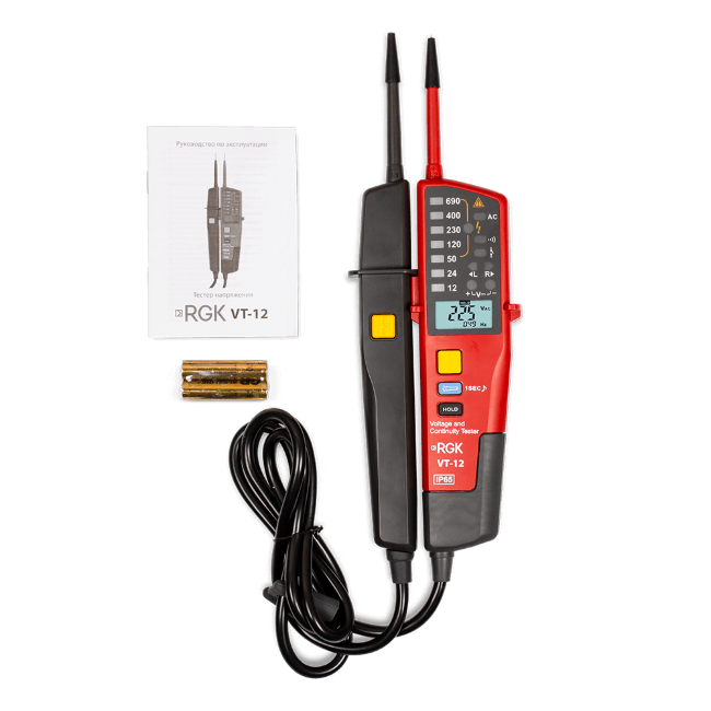 Тестер напряжения RGK VT-12