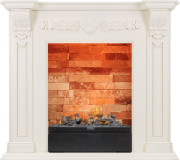 Каминокомплект Adel - Слоновая кость с очагом Juneau