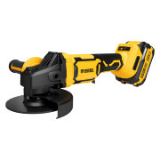 Машина шлифовальная угловая аккумуляторная бесщет. AGH-BL-20-125, Li-Ion, 20 В// Denzel Машина шлифовальная угловая аккумуляторная бесщет. AGH-BL-20-125, Li-Ion, 20 В// Denzel