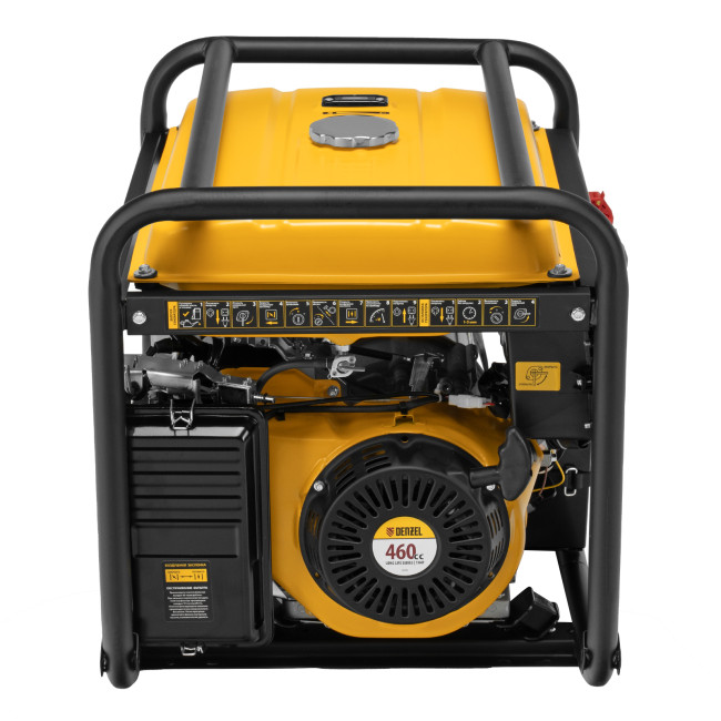 Генератор бензиновый PS 90 ED-3, 9.0 кВт, переключение режима 230 В/400 В, 25 л, электростартер Denzel Генератор бензиновый PS 90 ED-3, 9.0 кВт, переключение режима 230 В/400 В, 25 л, электростартер Denzel
