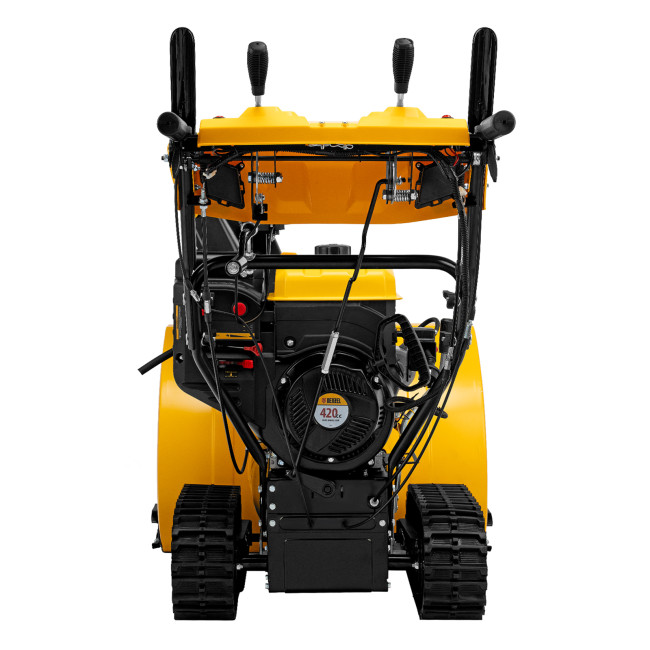 Бензиновая снегоуборочная машина SBL 711DT PRO, 420cc, гусеницы, эл.старт, блок. дифф. Denzel