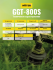 Триммер бензиновый HUTER GGT-800S