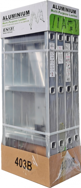 Лестница трансформер алюминиевая 4x5 TM-505 ПРОФФ