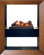 Каминокомплект Boxx - Орех с очагом Cassette 600 NH
