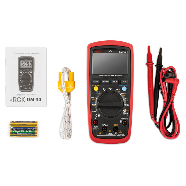 Мультиметр RGK DM-30