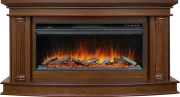 Каминокомплект Rome - Каштан с очагом Vision 42 LOG LED