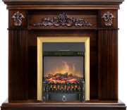 Каминокомплект Provence - Коньяк с очагом Fobos FX M Brass