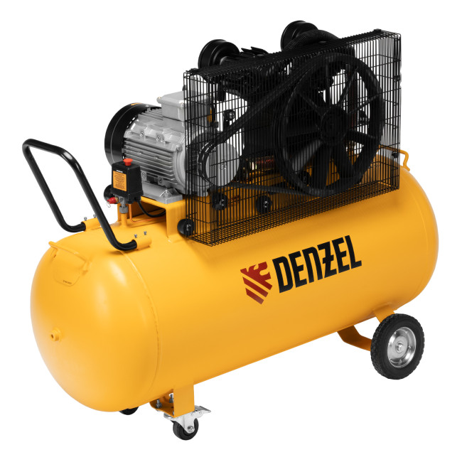Компрессор воздушный рем. привод BCV 5500-T/270, 5,5 кВт, 270 литров, 850 л/мин Denzel