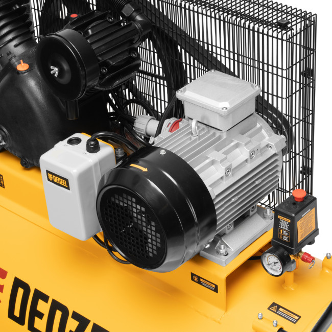 Компрессор воздушный рем. привод BCV 5500-T/270, 5,5 кВт, 270 литров, 850 л/мин Denzel