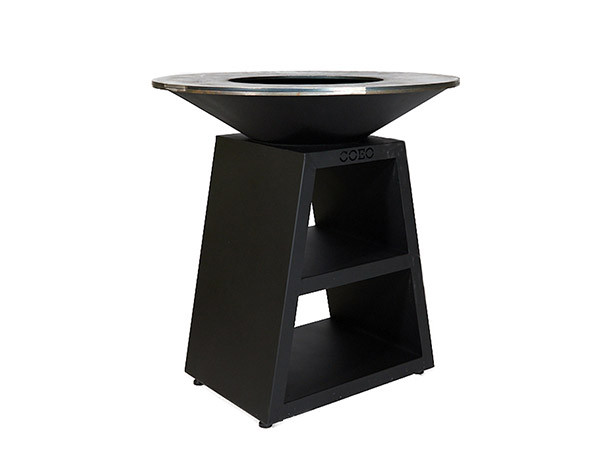 Уличный гриль Coeo TRIO 98 - NOIR (Высота 100)