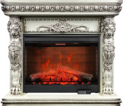 Каминокомплект Windsor - Слоновая кость с патиной с очагом Symphony 30'' DF3020-EU