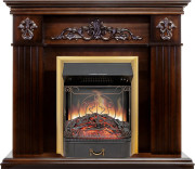 Каминокомплект Provence - Коньяк с очагом Majestic FX Brass