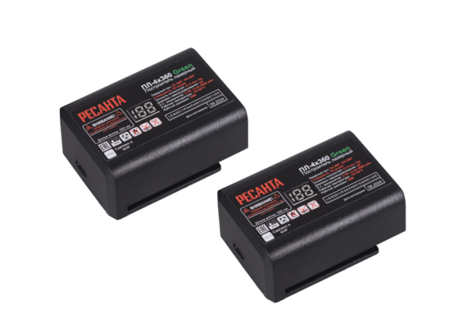 Построитель лазерный Ресанта ПЛ-4Х360 Green