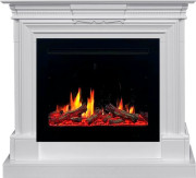 Каминокомплект Chelsea - Белый с очагом 5D V-ART 25