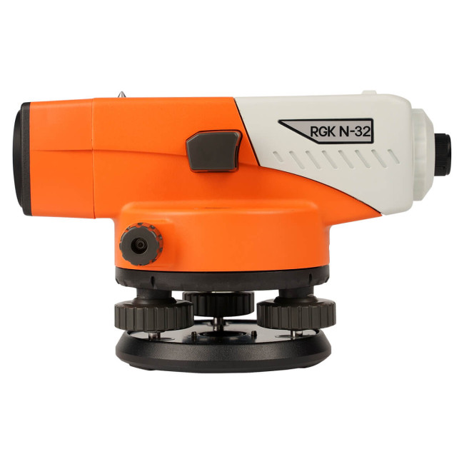 Комплект оптический нивелир RGK N-32 с поверкой + штатив S6-N + рейка AMO S3