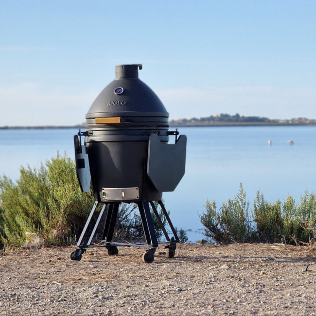 Керамический гриль Coeo Quatro L с тележкой