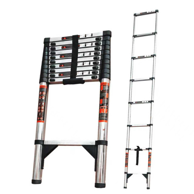 Лестница телескопическая 5м TM-1051СC (нержавеющая сталь) Лестница телескопическая 5м TM-1051СC (нержавеющая сталь)