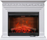 Каминокомплект Valletta - Белый с очагом Symphony 30'' DF3020-EU