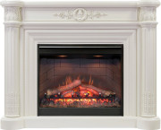 Каминокомплект Manor - Белый дуб с очагом Symphony 26'' DF2608-INT