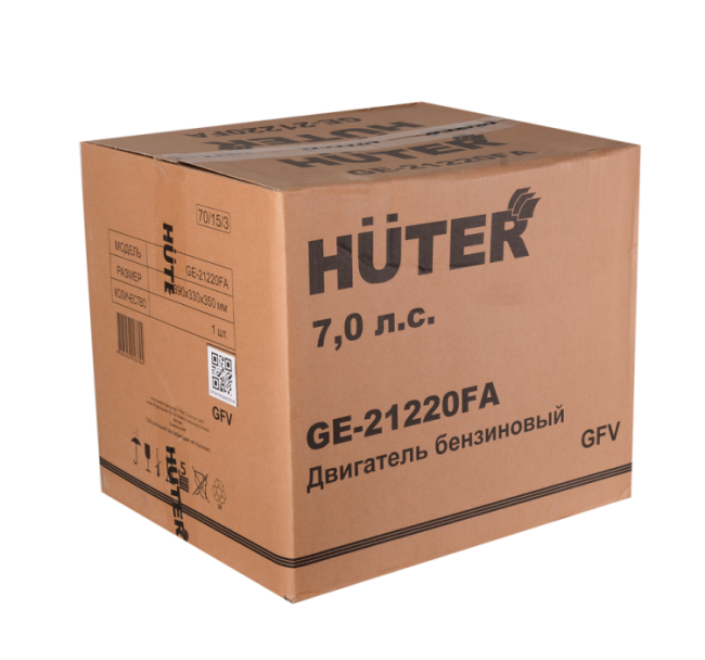 Двигатель бензиновый HUTER GE-21220FА