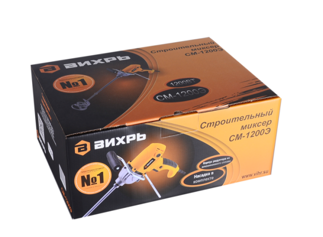 Строительный миксер СМ-1200Э