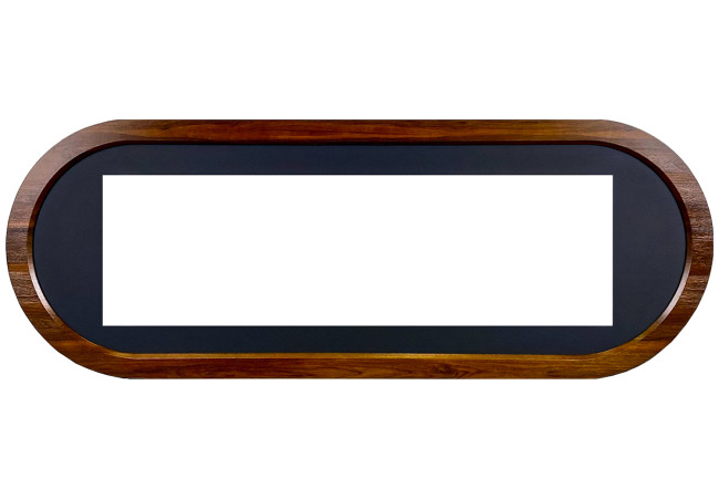 Каминокомплект Ellipse - Орех ноче с очагом Vision 60 LED