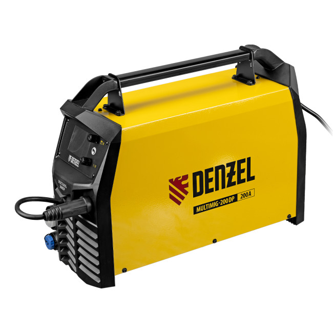 Аппарат инвертор. полуавтомат. сварки MultiMIG-200DP Synergy Double Pulse, 200 А, ПВ 80% Denzel