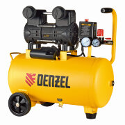 Компрессор безмасл. малошумный DLP-950/24, 950Вт,24 л, 2850 об/мин, 170 л/мин Denzel Компрессор безмасл. малошумный DLP-950/24, 950Вт,24 л, 2850 об/мин, 170 л/мин Denzel