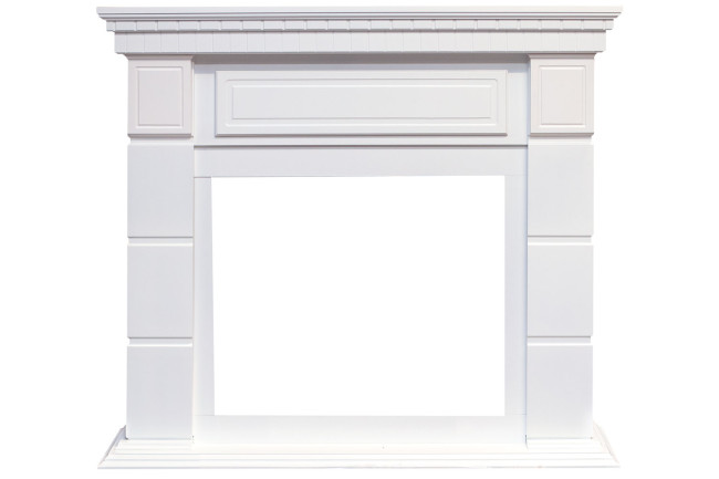 Каминокомплект Portland - Белый с очагом Symphony 26'' DF2608-INT Каминокомплект Portland - Белый с очагом Symphony 26'' DF2608-INT