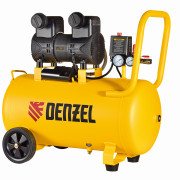 Компрессор безмасл. малошумный DLP-1500/50, 1,5 кВт,50 л, 2850 об/мин, 250 л/мин Denzel Компрессор безмасл. малошумный DLP-1500/50, 1,5 кВт,50 л, 2850 об/мин, 250 л/мин Denzel