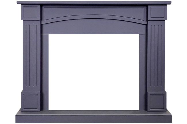 Каминокомплект Boston SFT (Разборный) - Серый графит с очагом Jupiter FX New