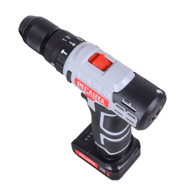 Дрель-шуруповерт аккумуляторная ДА-24-2ЛК-У Ресанта