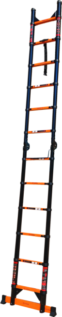 Лестница телескопическая трансформер стальная 3,3/6,6 м TM-5066C Лестница телескопическая трансформер стальная 3,3/6,6 м TM-5066C