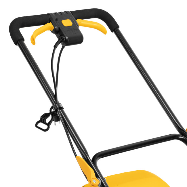 Газонокосилка электрическая GMC-1800, шир. 38см, 1800 Вт, 6 уров., травосб. 35 л Denzel