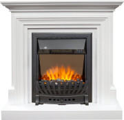 Каминокомплект Bradford - Белый с очагом Aspen Black