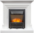 Каминокомплект Bradford - Белый с очагом Aspen Black