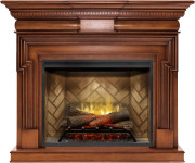Каминокомплект Torino - Орех с очагом Revillusion RBF30