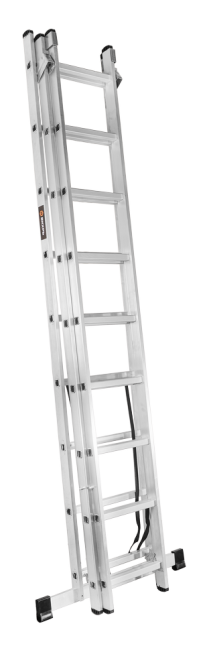 Лестница алюминиевая ВИХРЬ ЛА 3х9 Лестница алюминиевая ВИХРЬ ЛА 3х9