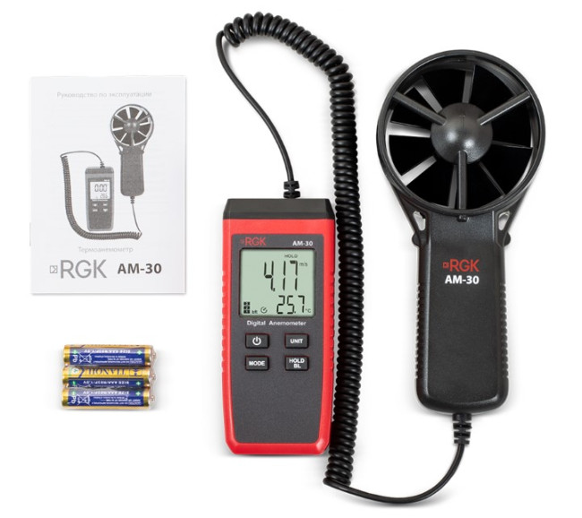 Термоанемометр RGK AM-30
