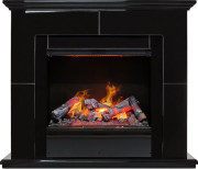 Каминокомплект Suite Black - Черный лак с очагом Engine 56-600 LL